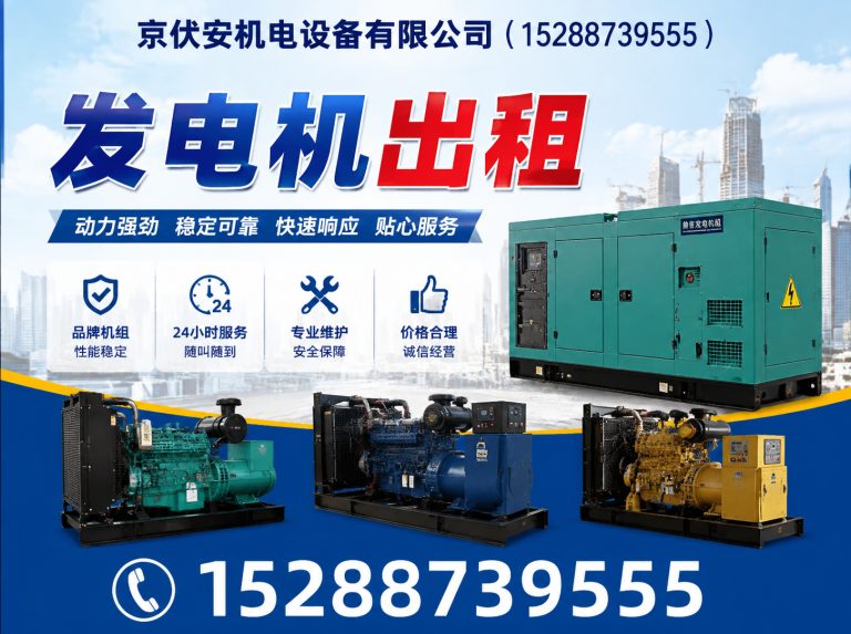 文山柴油发电机组出租展示图