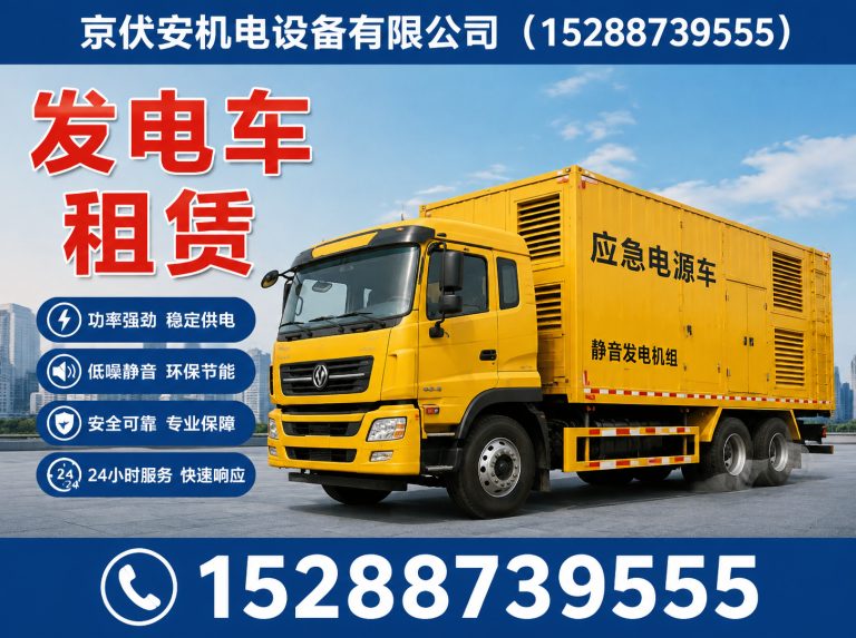 文山静音发电车租赁展示图